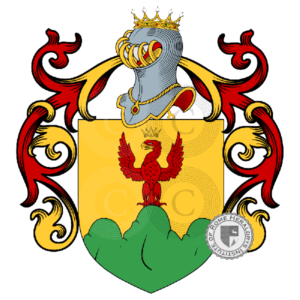 Coat of arms of family Nori