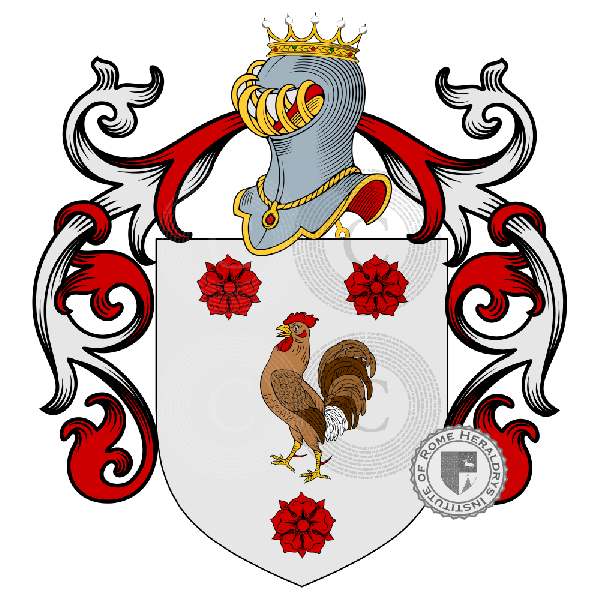 Escudo de la familia Tomasini - Degna