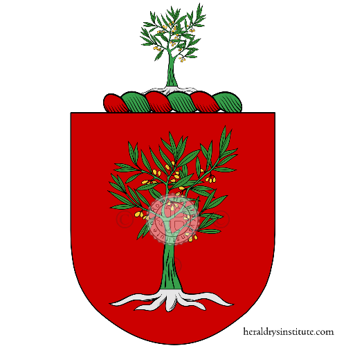 Coat of arms of family Oliveira, Olival