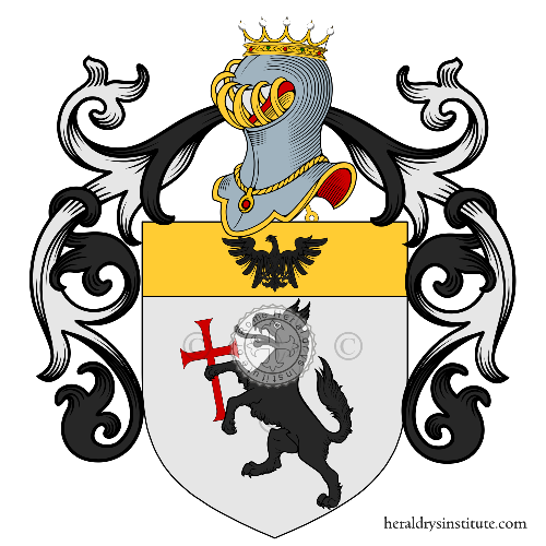 Coat of arms of family Lupati