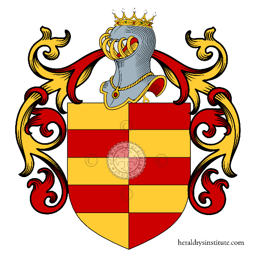 Coat of arms of family Serragli, Serraglio