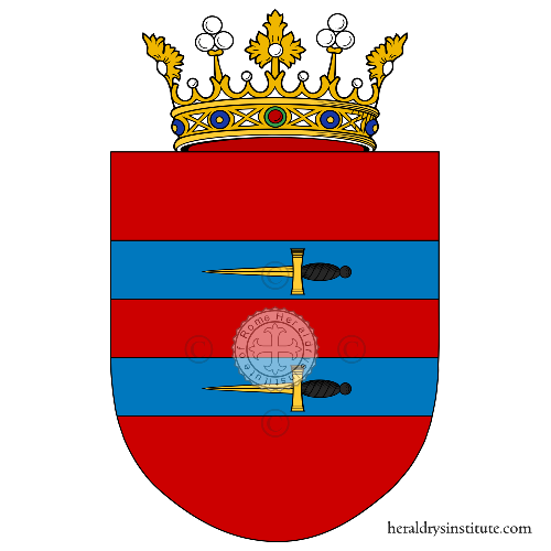 Coat of arms of family Gaviño
