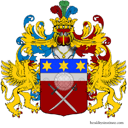 Coat of arms of family Scaccia, Scaccio