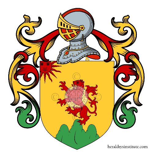 Coat of arms of family Antino