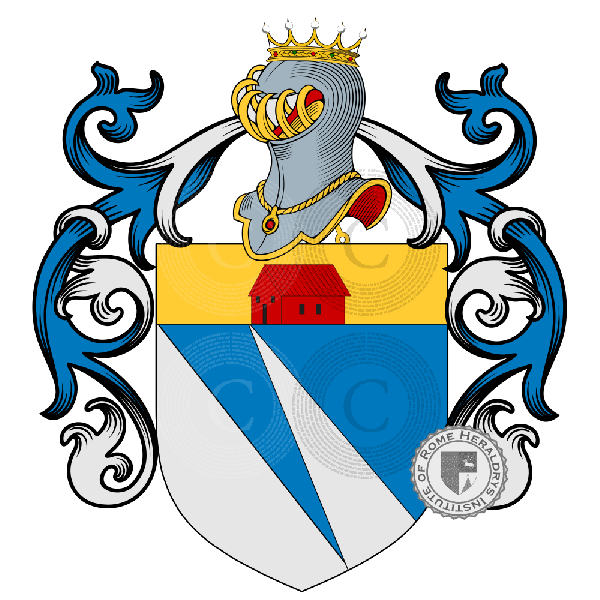 Coat of arms of family Casiraghi