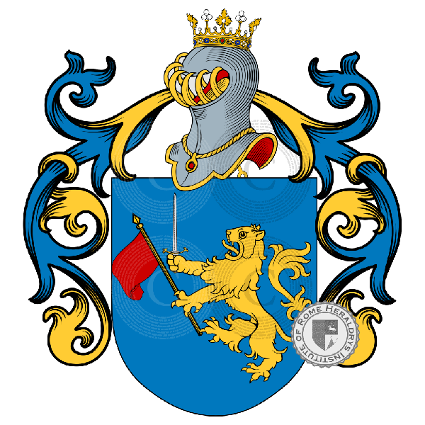 Coat of arms of family Salce