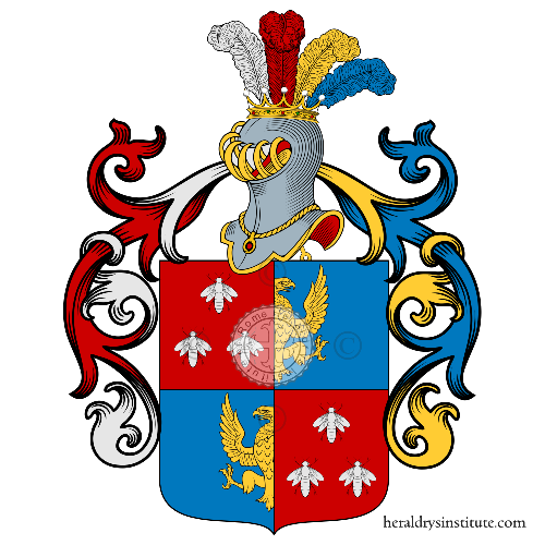 Escudo de la familia Miorini, Miorim, Miorin