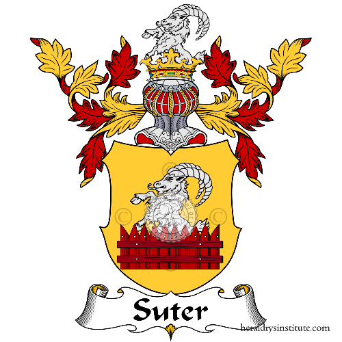 Coat of arms of family Suter