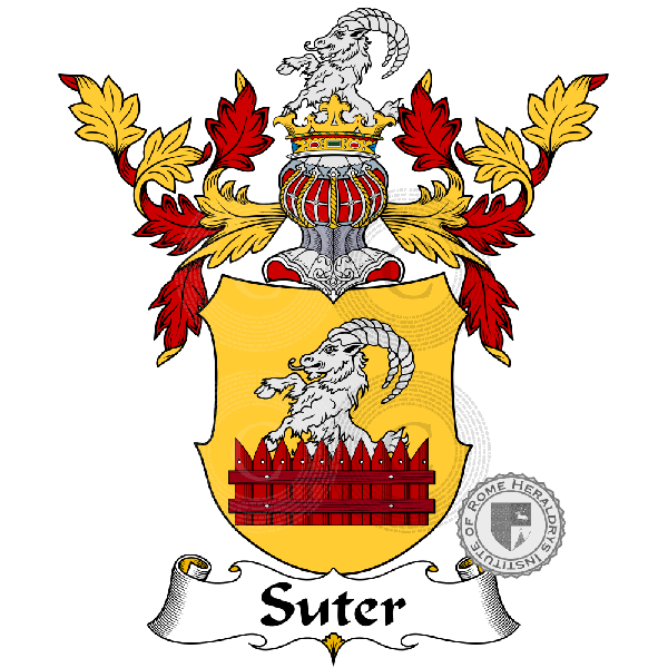 Escudo de la familia Suter