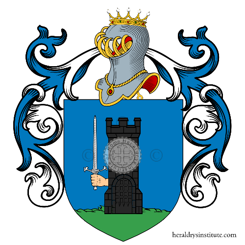 Coat of arms of family Turris