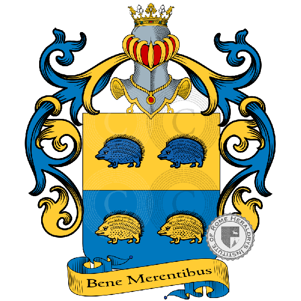 Wappen der Familie Arezzo