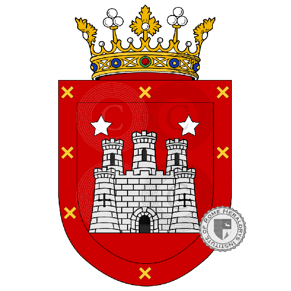 Coat of arms of family Zambrana, Zambrano