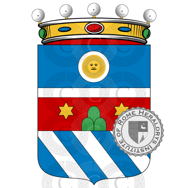 Coat of arms of family Tramonti, Tramonte