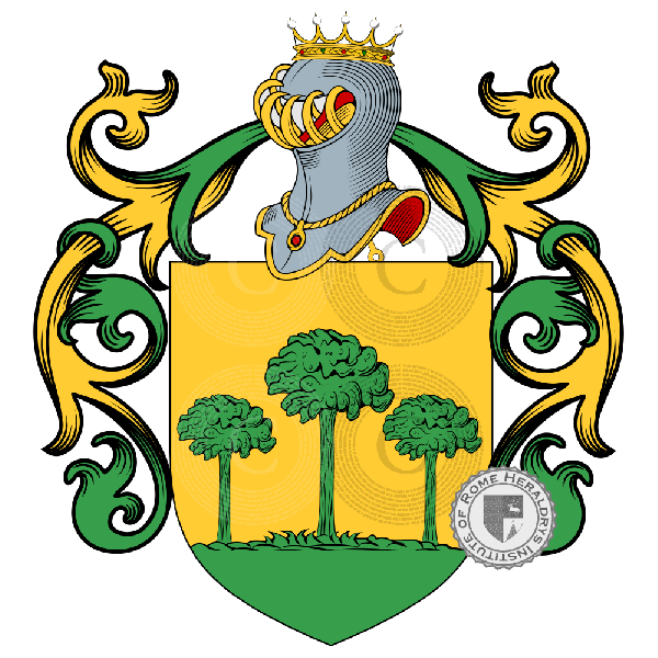 Coat of arms of family Selvaggi, Salvagio