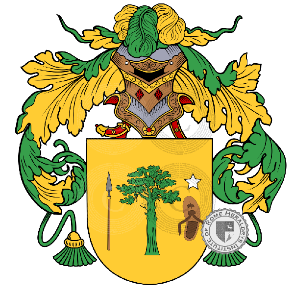 Wappen der Familie Peguero