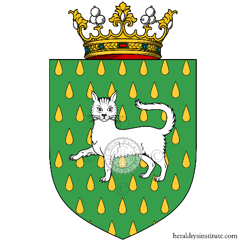 Coat of arms of family Puglisi