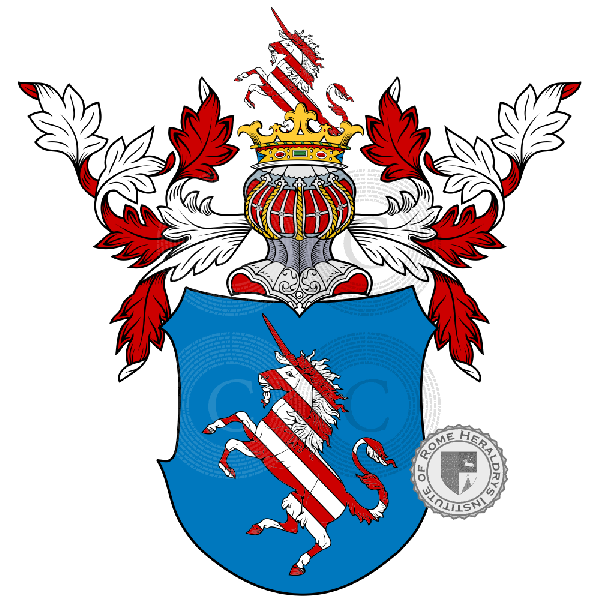 Coat of arms of family Schier, Schirau, Schir, Schirer, Schieraw