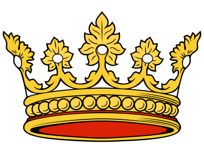 Corona de la nobleza Caccio