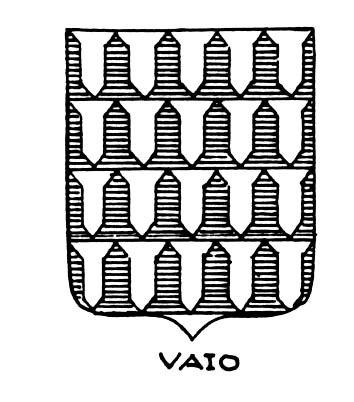Image of the heraldic term: Vaio