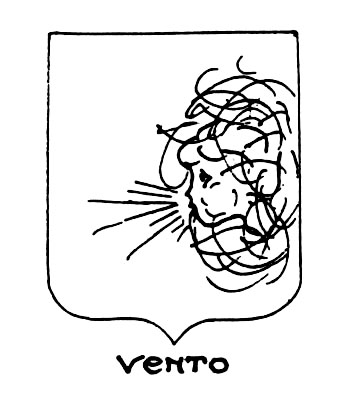 Image of the heraldic term: Vento
