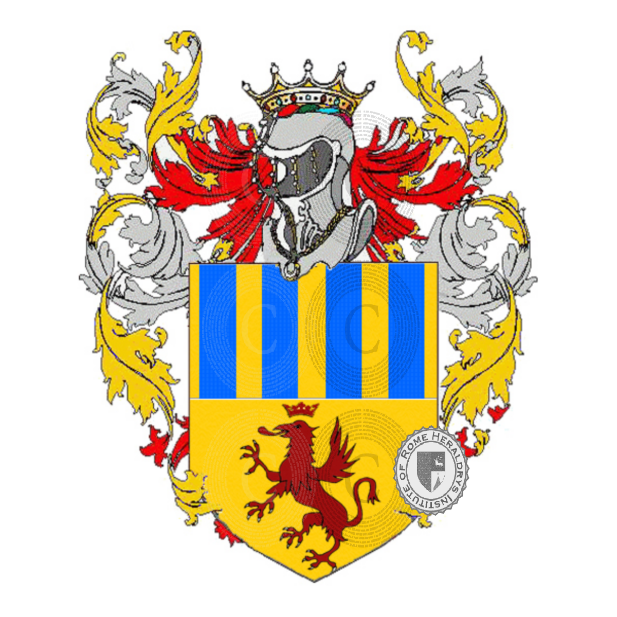 Coat of arms of family La Monica