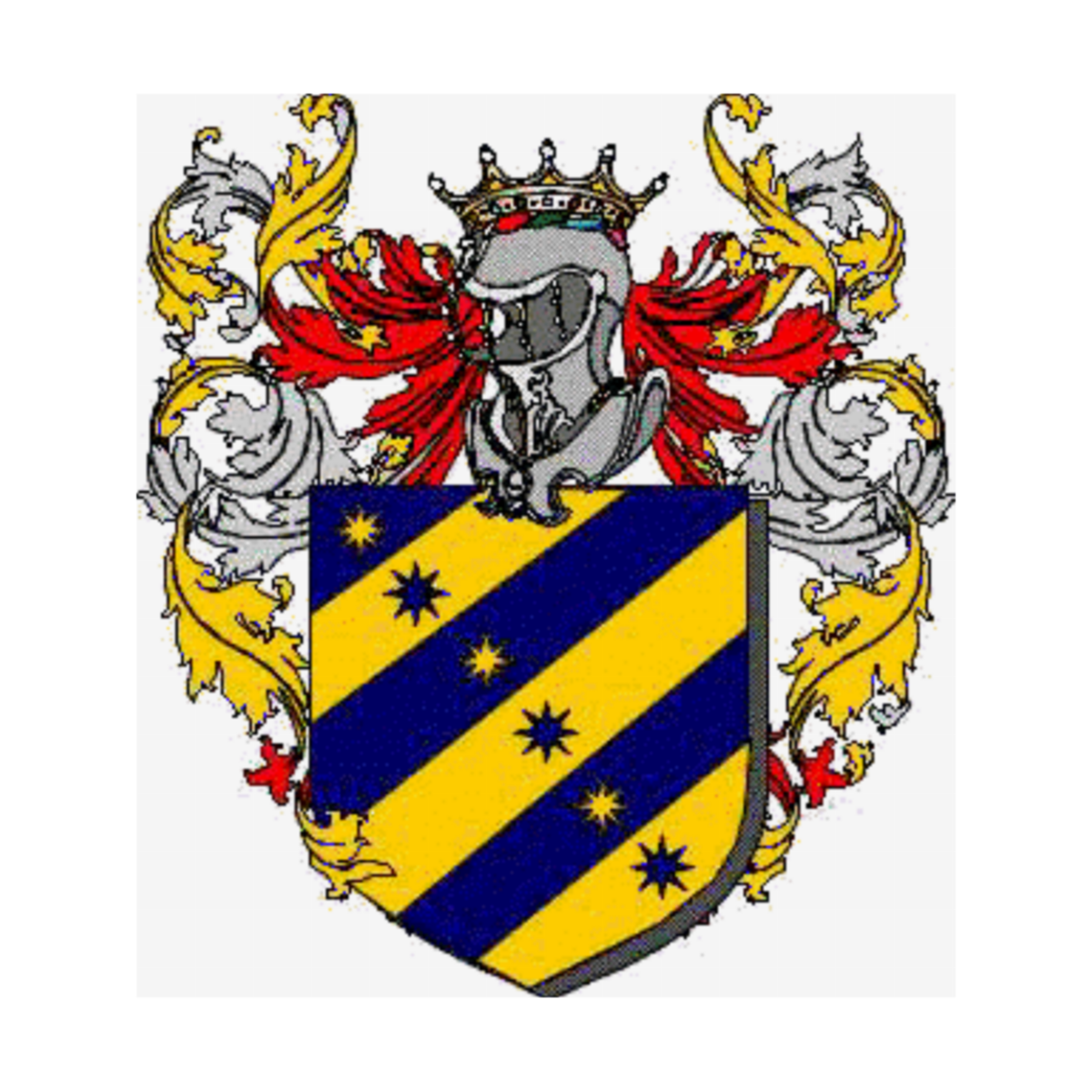 Coat of arms of family Burdino