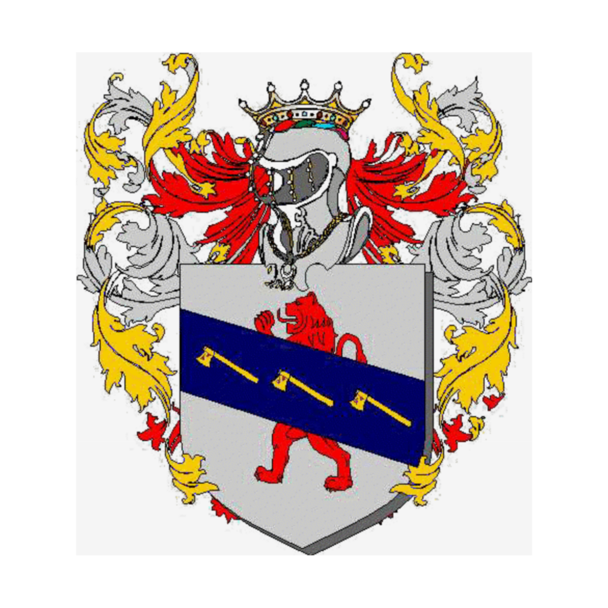 Coat of arms of family Bellando