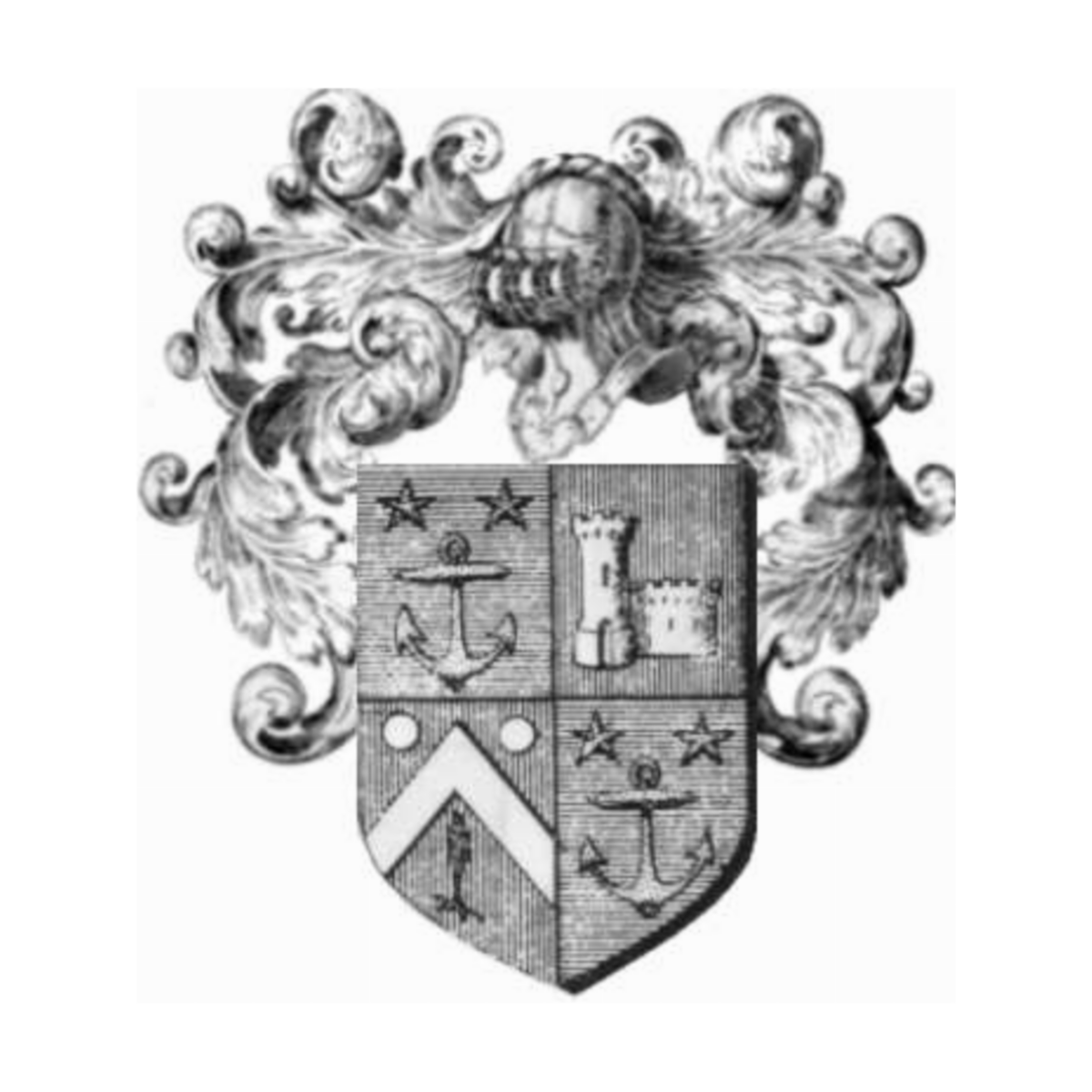 Coat of arms of family Emeriau