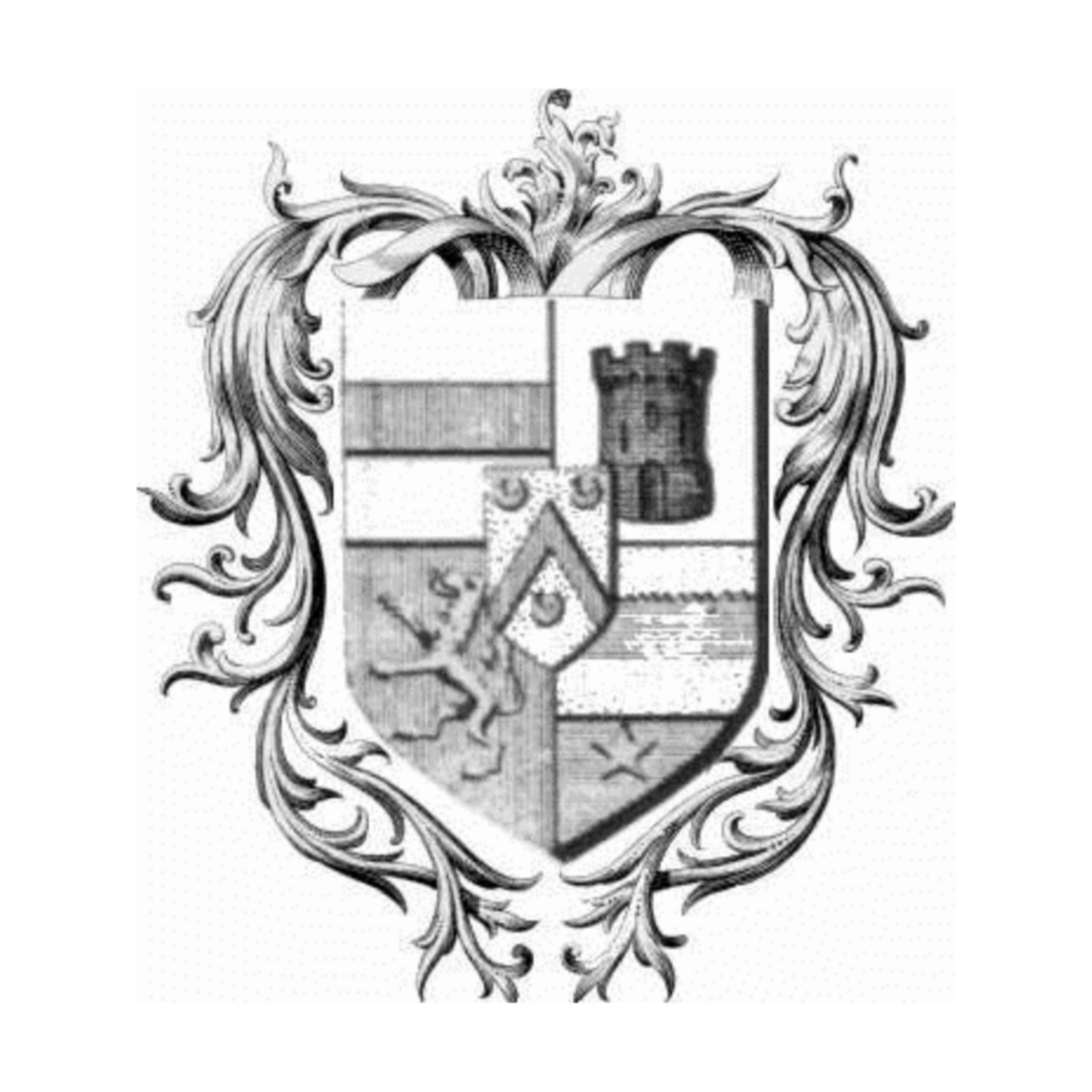 Coat of arms of family Bareau