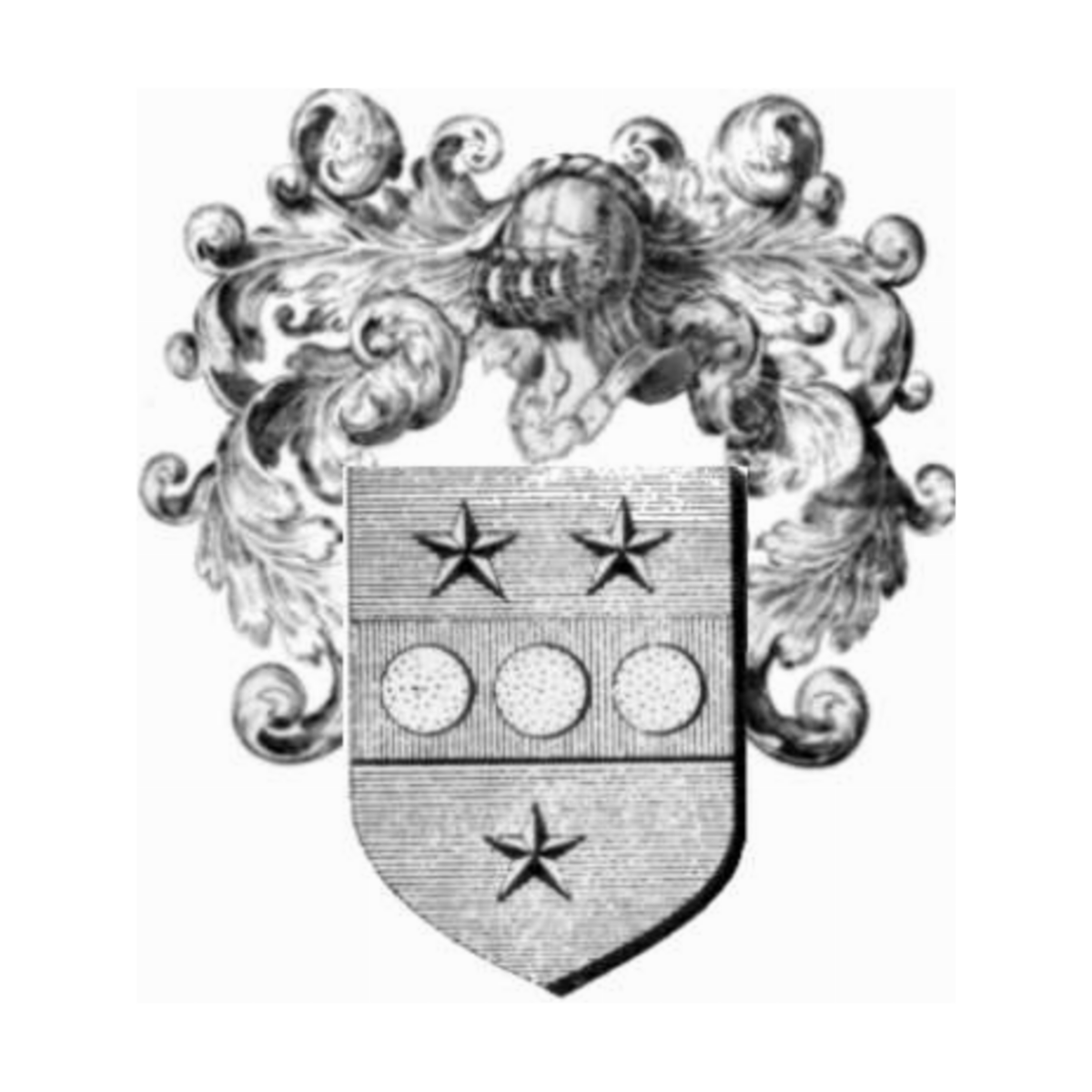 Coat of arms of family Cadec