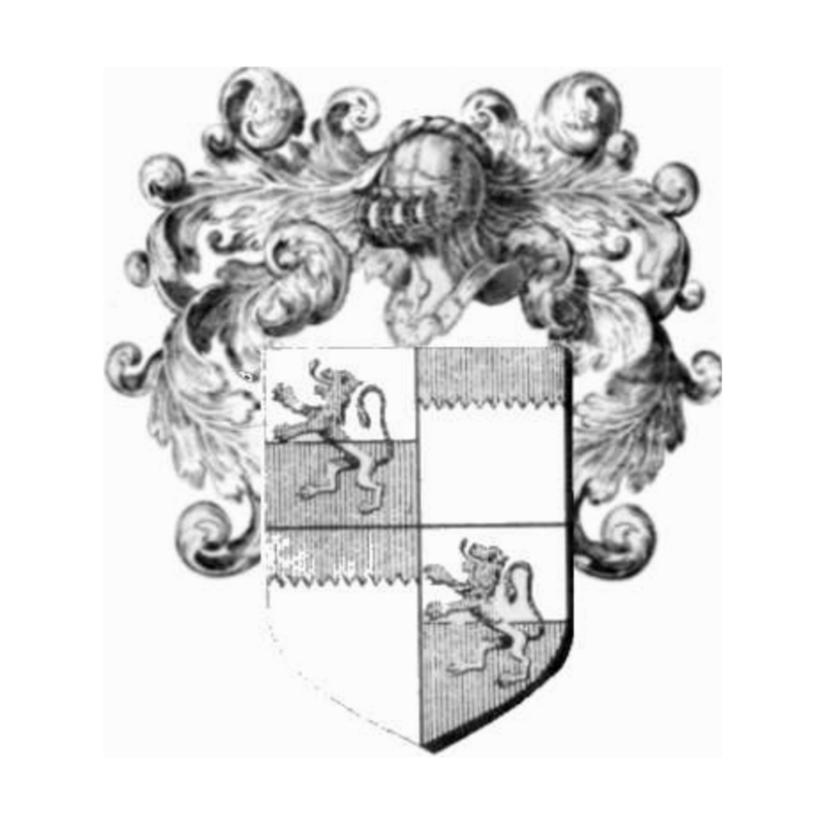Wappen der Familie Cardenau