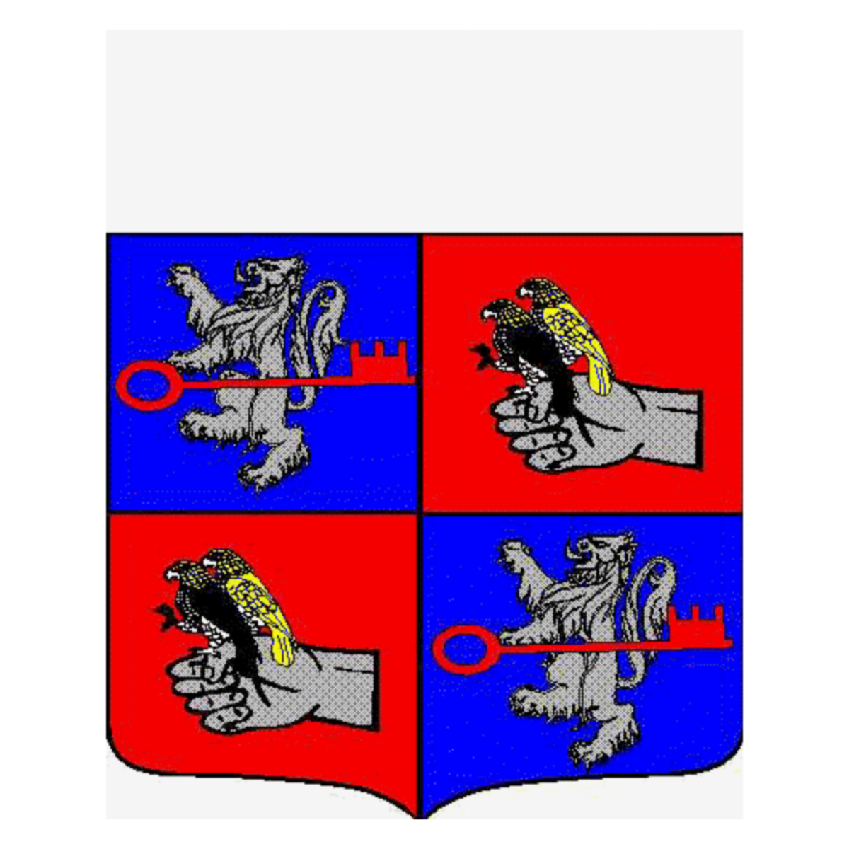 Wappen der Familie De Clavier