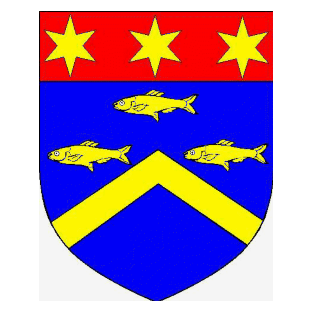 Coat of arms of family Cossenart
