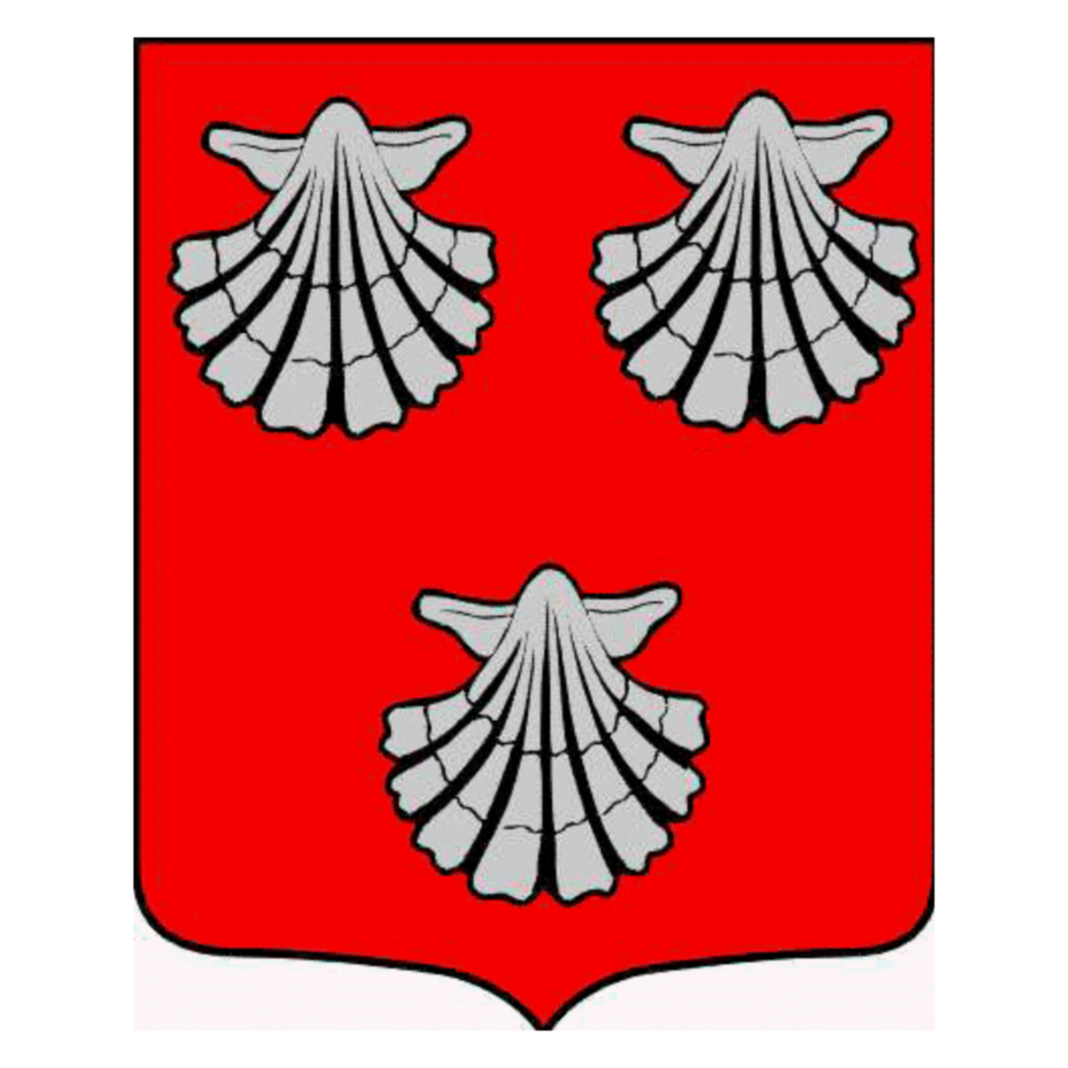 Coat of arms of family Caron De Canettemont