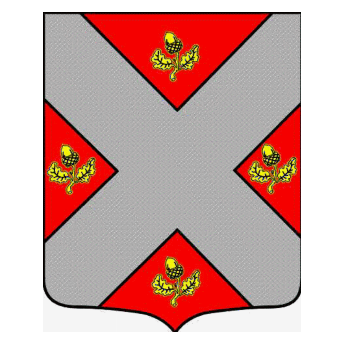 Coat of arms of family De Milleville