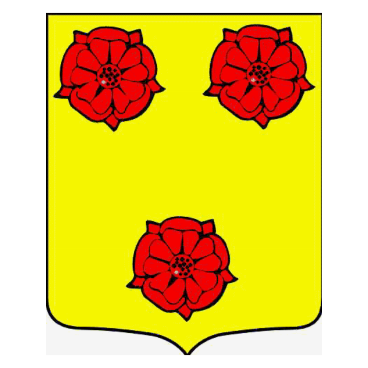 Coat of arms of family Cacquerai