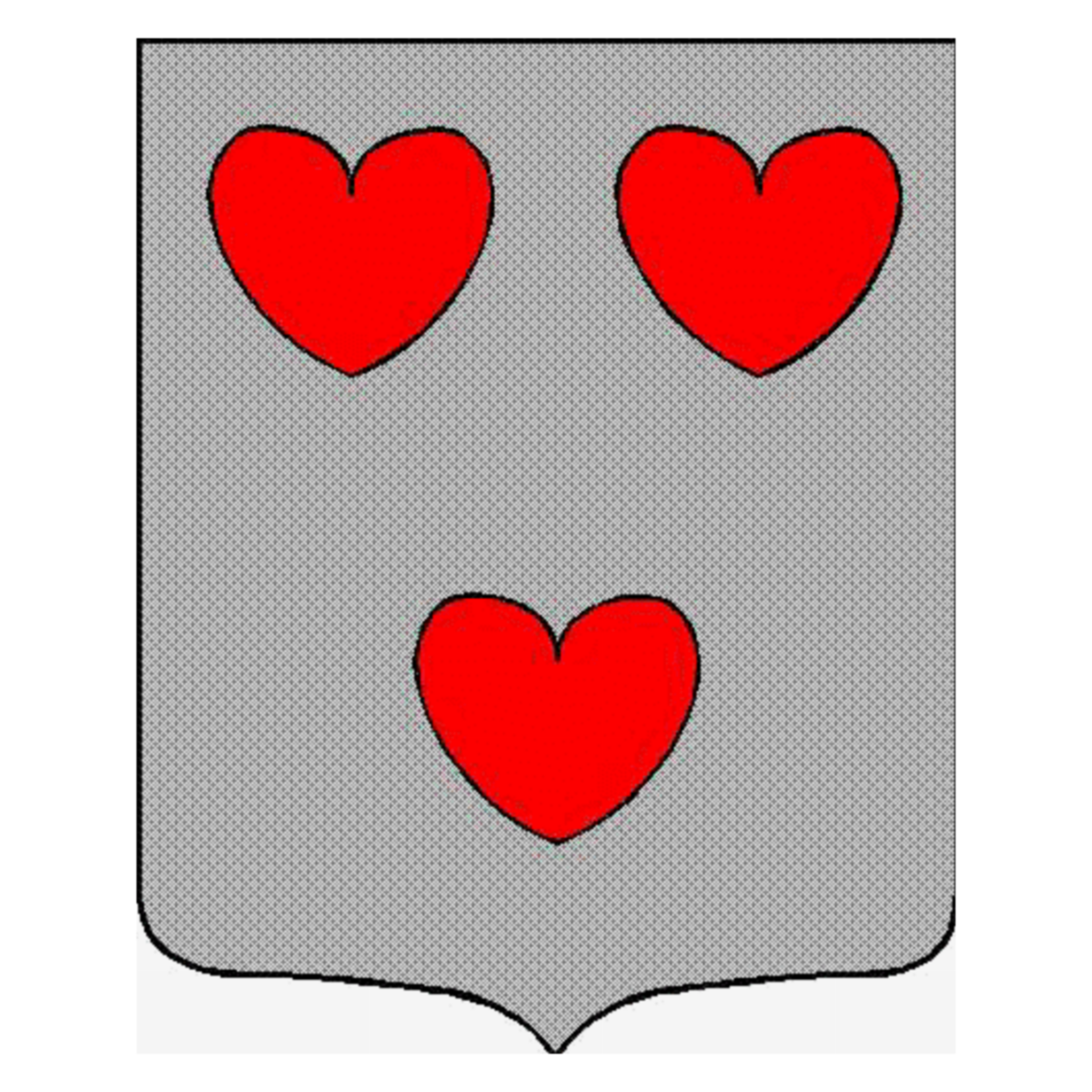 Coat of arms of family Cor