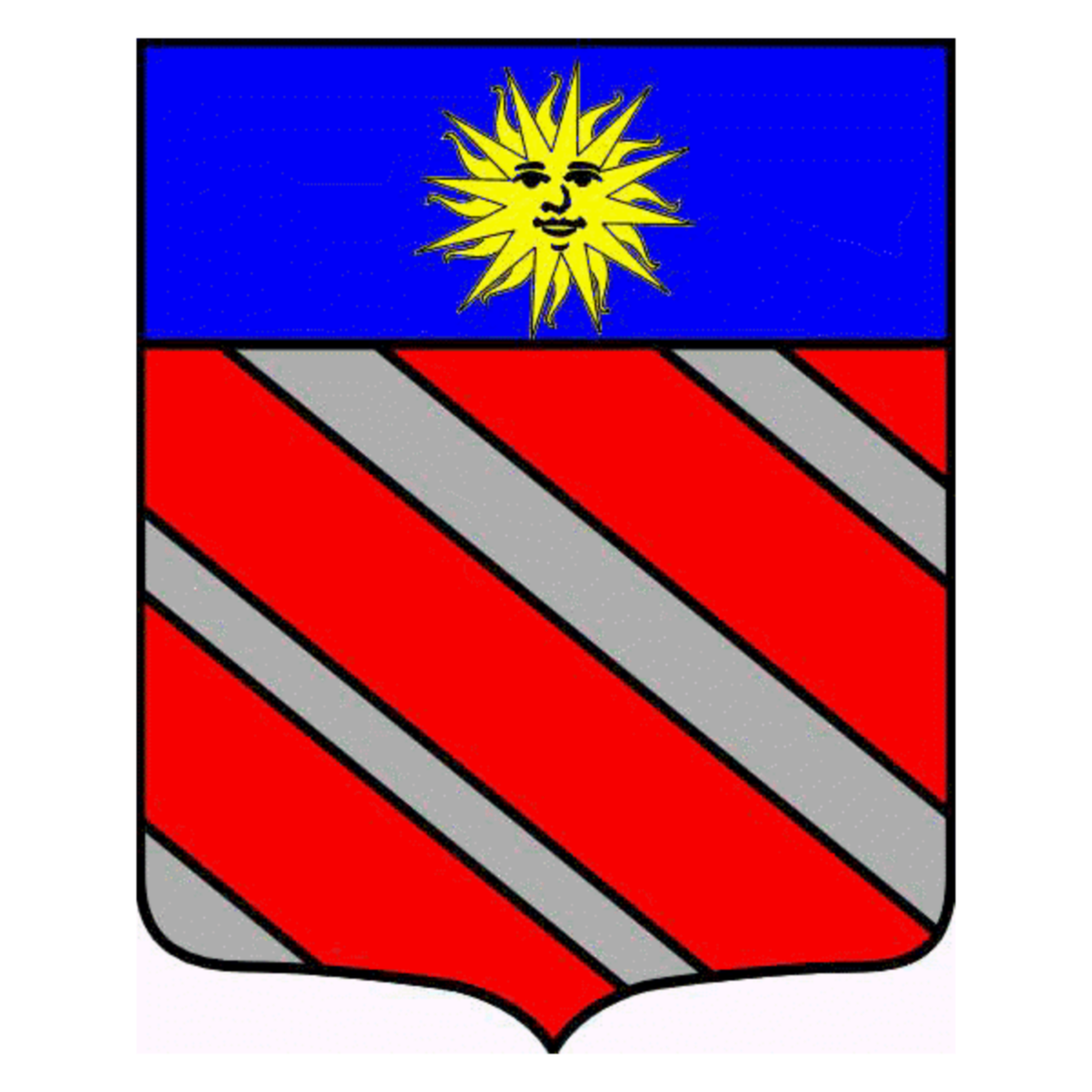 Wappen der Familie Amelineau