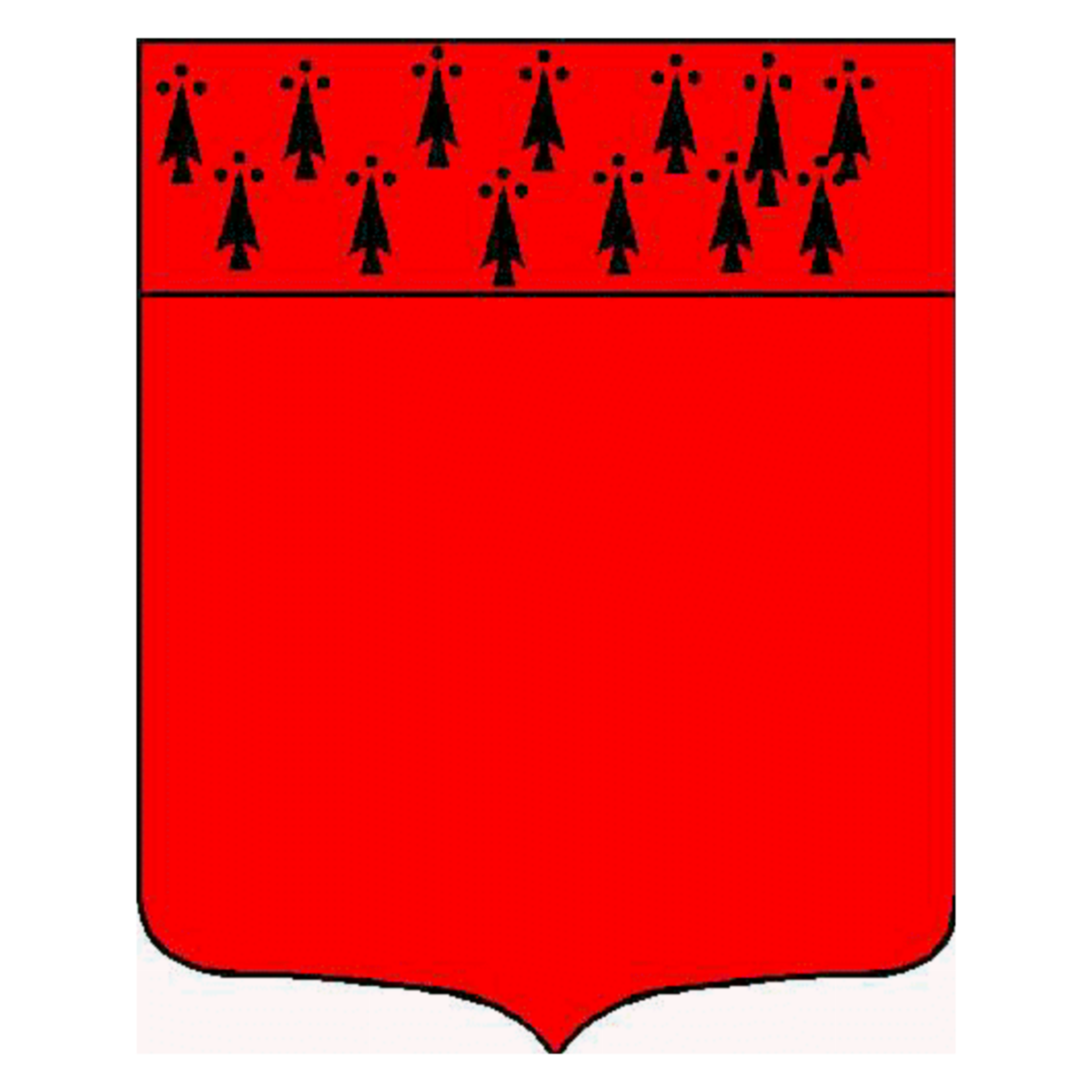 Coat of arms of family Zirivy