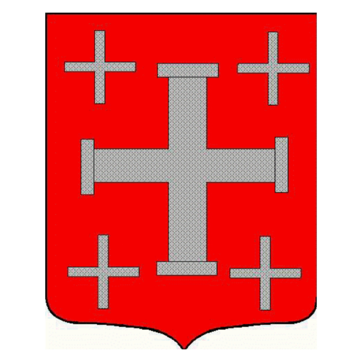 Wappen der Familie Zergue