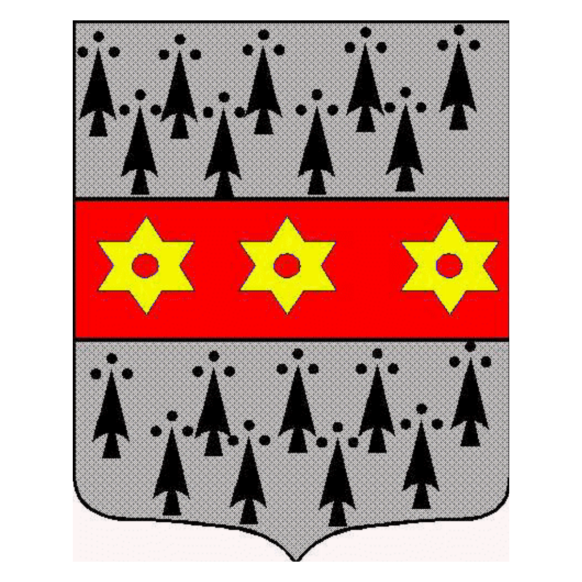 Coat of arms of family Zay