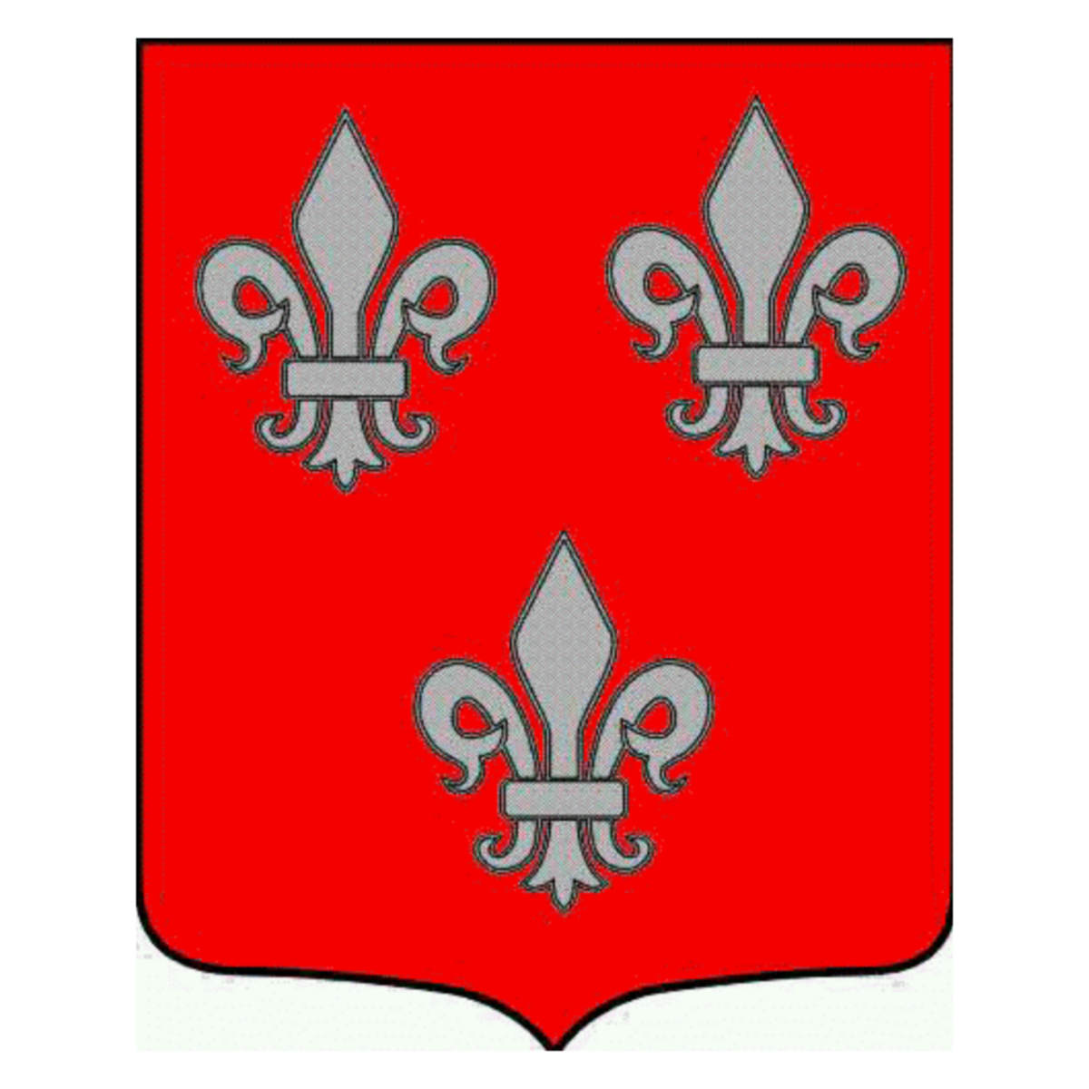 Coat of arms of family La Corniliere