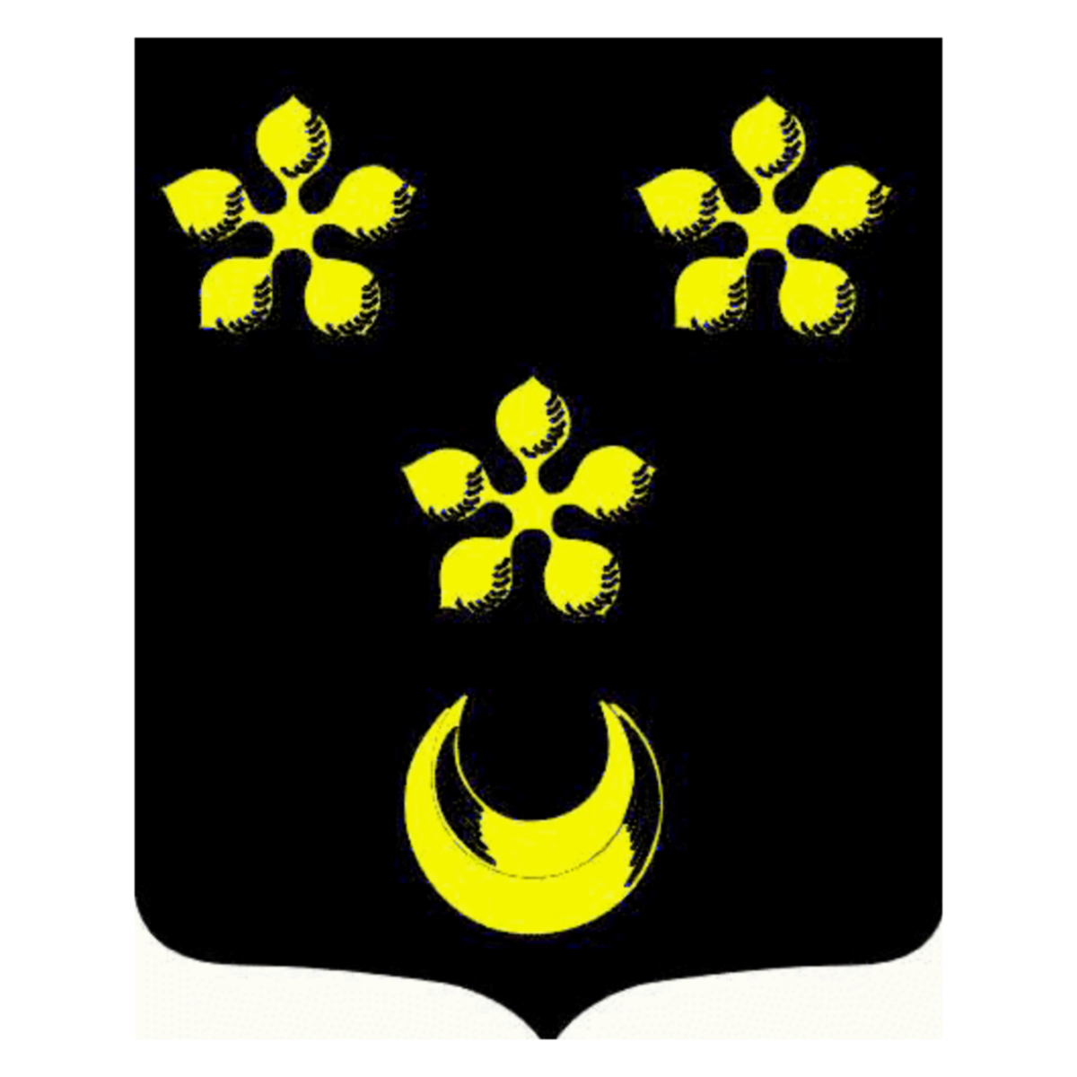 Coat of arms of family La Celle