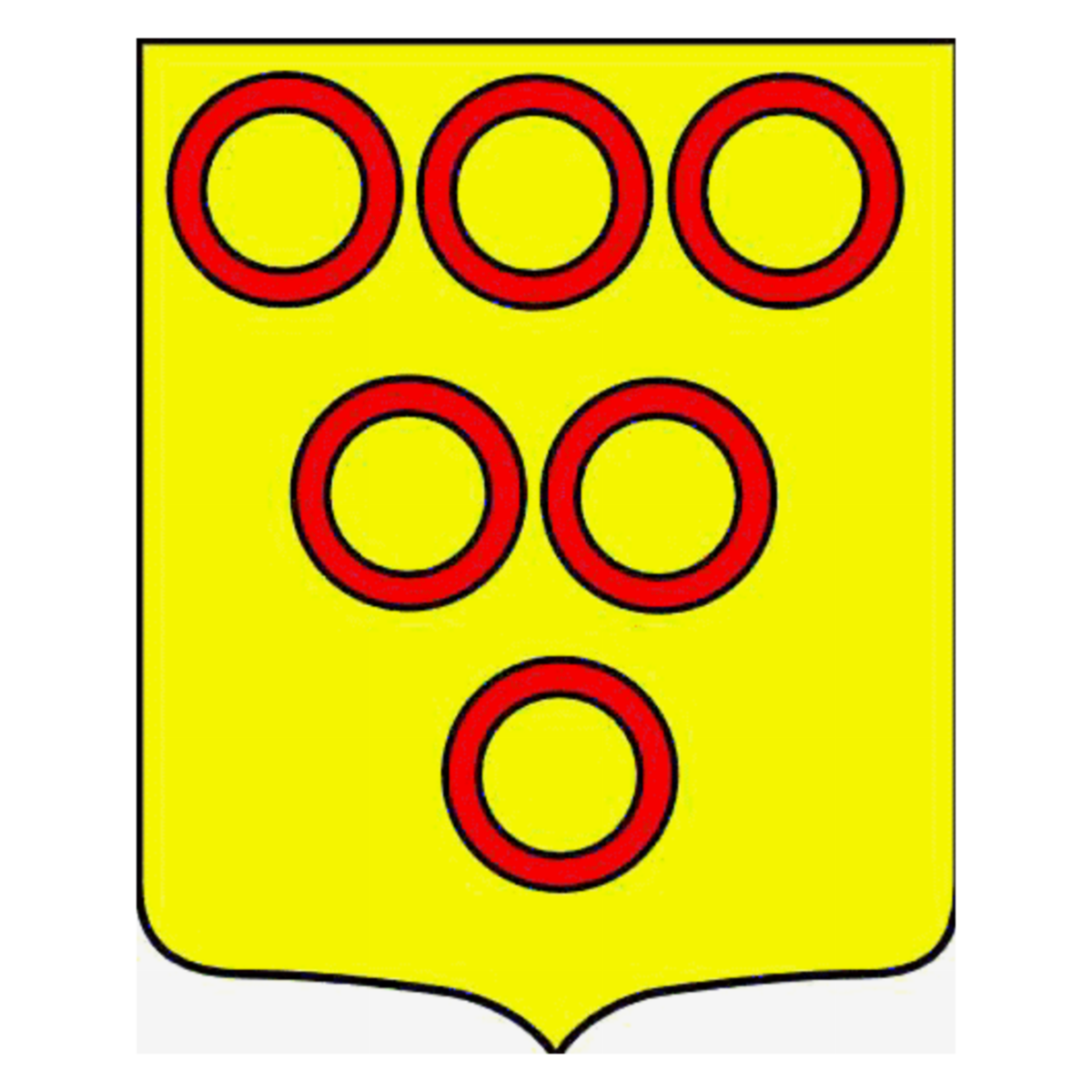Wappen der Familie Caiellebot