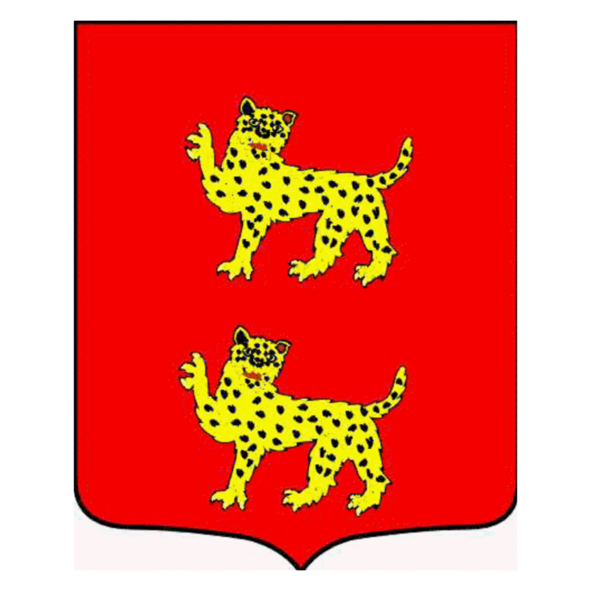 Coat of arms of family Anjou