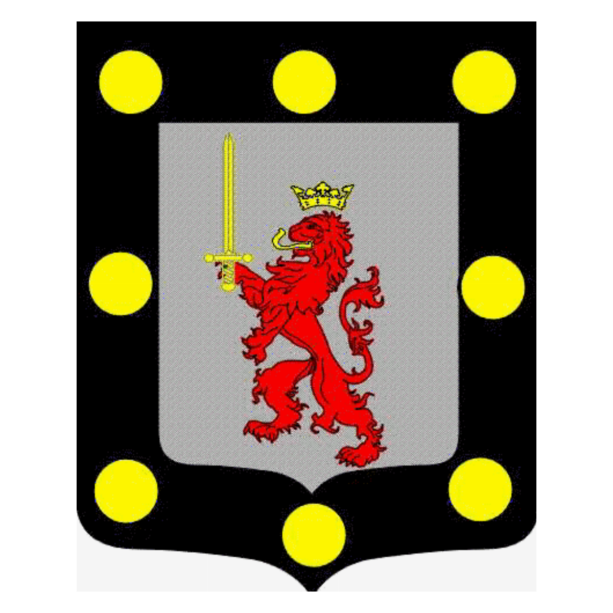 Coat of arms of family Pellan
