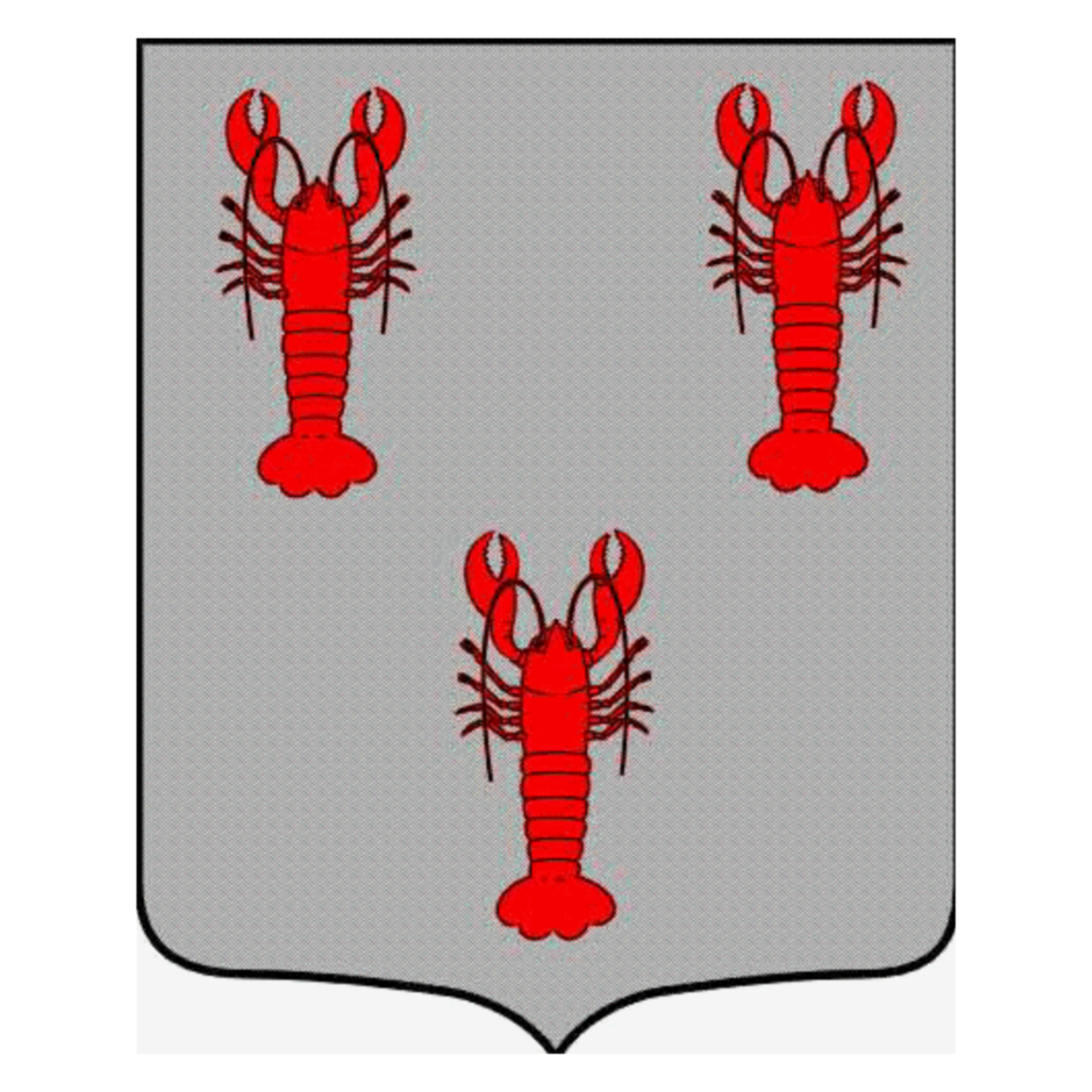 Wappen der Familie Boucher De La Rupele