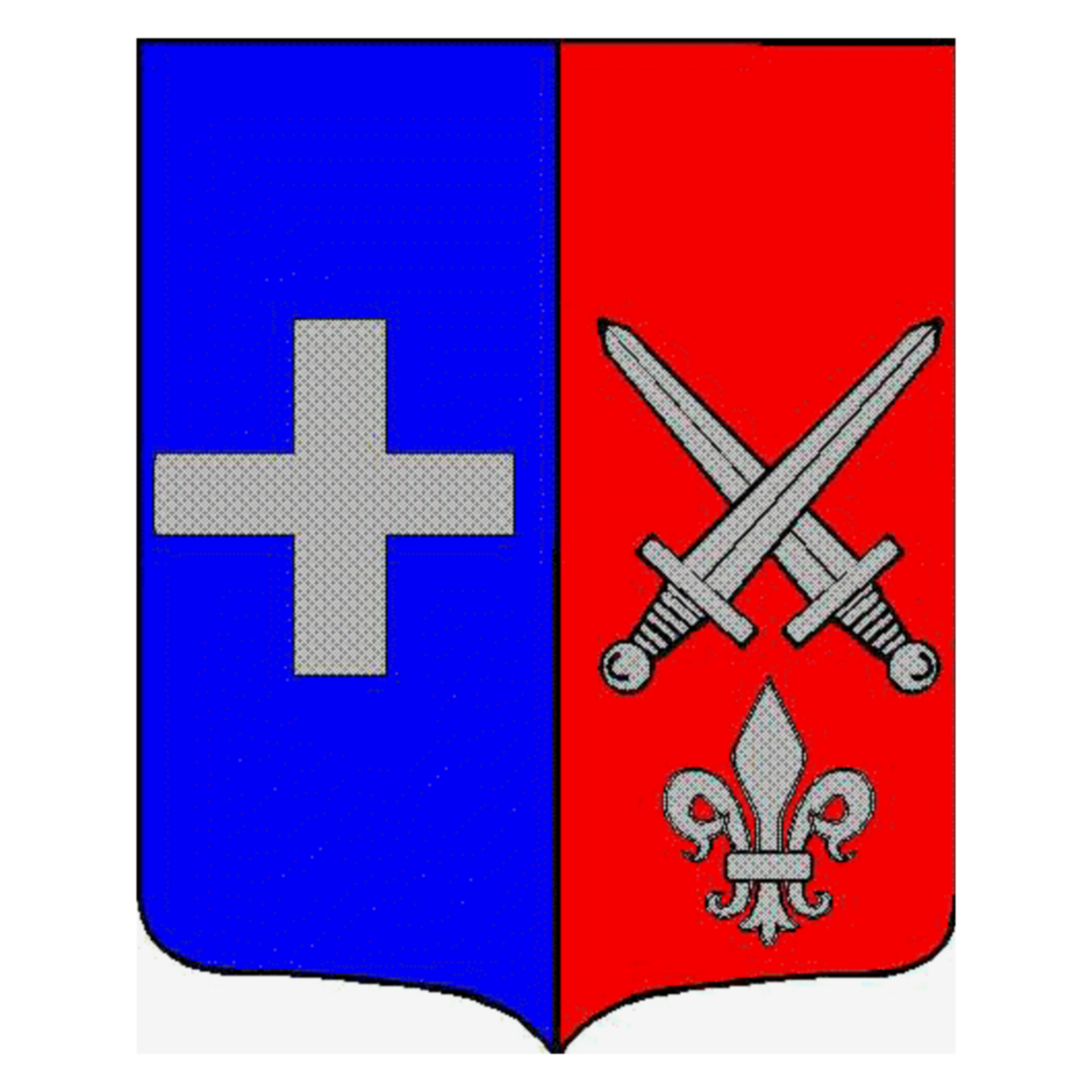 Coat of arms of family Nicolon