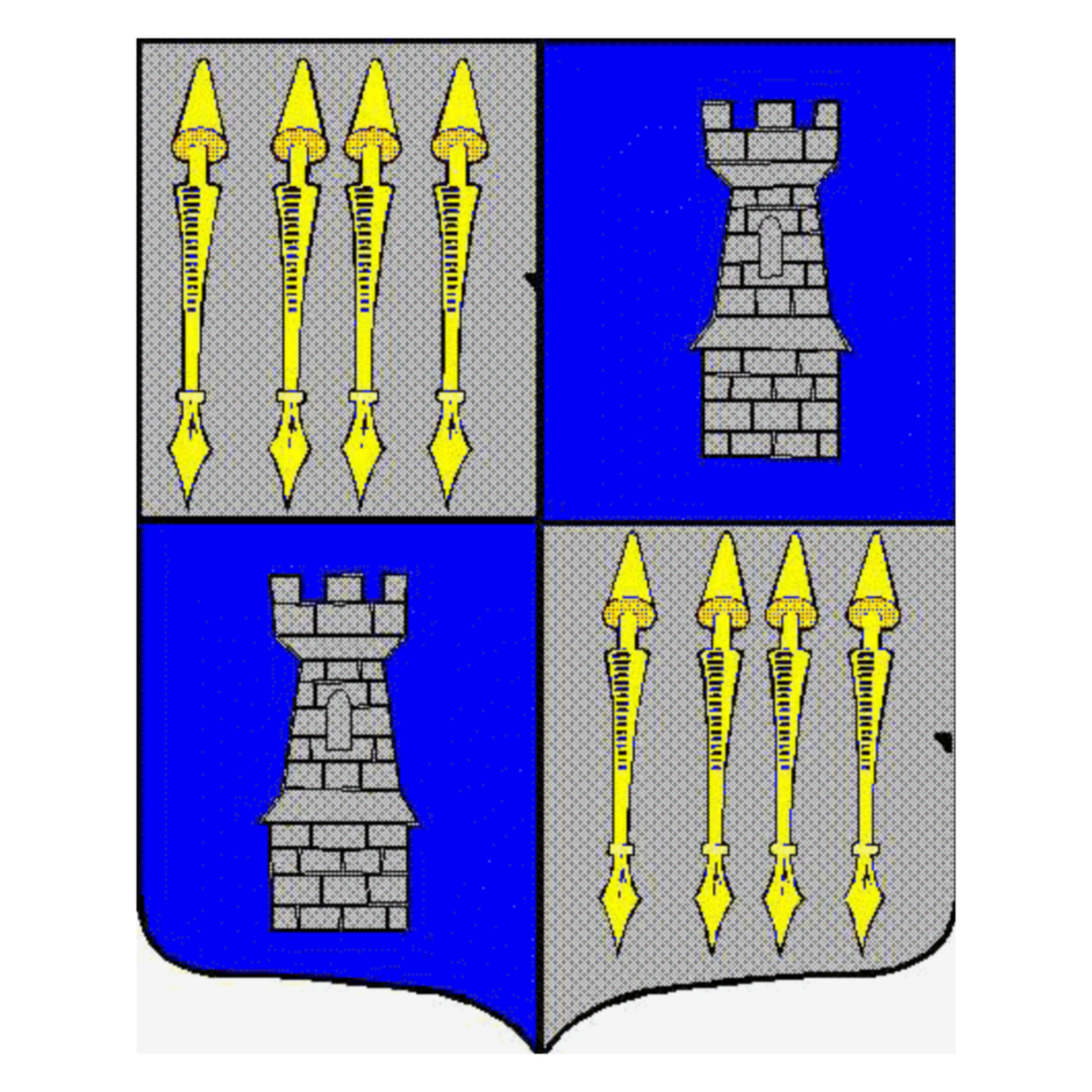 Escudo de la familia Ferrier De Montal