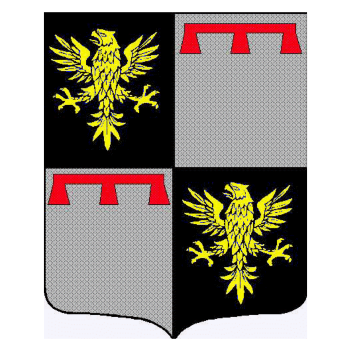 Coat of arms of family Saillant